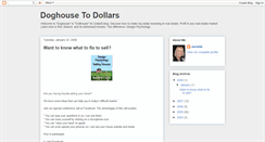 Desktop Screenshot of doghousetodollars.blogspot.com