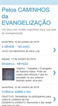 Mobile Screenshot of peloscaminhosdaevangelizacao.blogspot.com