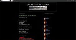 Desktop Screenshot of lasplayasdesiberia.blogspot.com