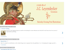 Tablet Screenshot of jcleyendecker.blogspot.com