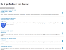 Tablet Screenshot of geslachten.blogspot.com