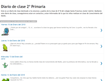 Tablet Screenshot of diariodeclaseconocimientodelmedio.blogspot.com