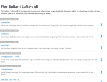 Tablet Screenshot of flerbollar.blogspot.com