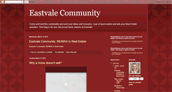 Desktop Screenshot of eastvalecommunity.blogspot.com