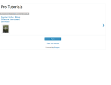 Tablet Screenshot of pro-tutorials.blogspot.com