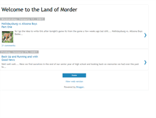 Tablet Screenshot of landofmorder.blogspot.com