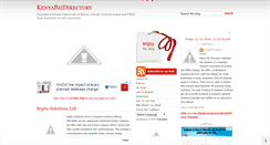Desktop Screenshot of kenyabizdirectory.blogspot.com