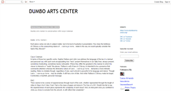 Desktop Screenshot of dumboartscenter.blogspot.com
