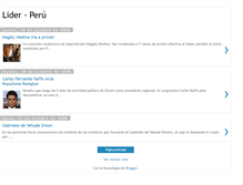 Tablet Screenshot of lider-peru.blogspot.com