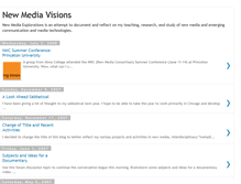 Tablet Screenshot of newmediavisions.blogspot.com