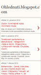 Mobile Screenshot of ohlednuti.blogspot.com