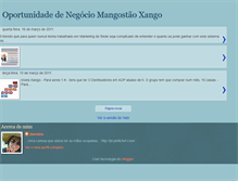 Tablet Screenshot of mangostaooportunidade.blogspot.com