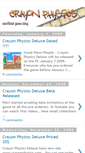 Mobile Screenshot of crayon-physics.blogspot.com