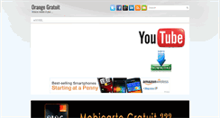Desktop Screenshot of orangegratuit.blogspot.com