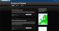 Desktop Screenshot of frozeninfinland.blogspot.com