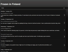 Tablet Screenshot of frozeninfinland.blogspot.com