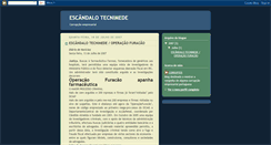 Desktop Screenshot of escandalotecnimede.blogspot.com