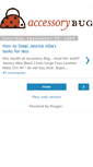 Mobile Screenshot of accessorybug.blogspot.com