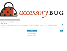 Tablet Screenshot of accessorybug.blogspot.com