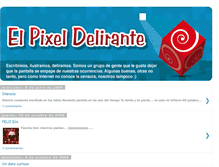 Tablet Screenshot of elpixeldelirante.blogspot.com