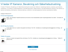Tablet Screenshot of bevakningsutrustning.blogspot.com