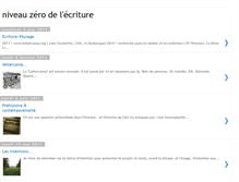 Tablet Screenshot of niveauzero.blogspot.com