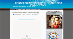 Desktop Screenshot of ciebcongreso1.blogspot.com