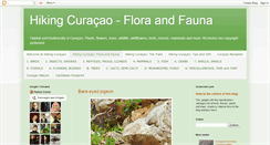 Desktop Screenshot of florafaunacuracao.blogspot.com