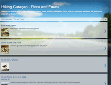 Tablet Screenshot of florafaunacuracao.blogspot.com