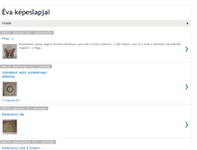 Tablet Screenshot of evakepeslapjai.blogspot.com