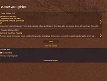 Tablet Screenshot of conexvampirica.blogspot.com