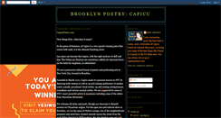 Desktop Screenshot of brooklynpoetryspot.blogspot.com