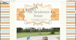 Desktop Screenshot of henderson-house.blogspot.com