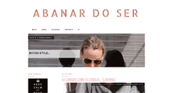 Desktop Screenshot of abanar-do-ser.blogspot.com