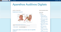 Desktop Screenshot of aparelhosauditivosdigitais.blogspot.com