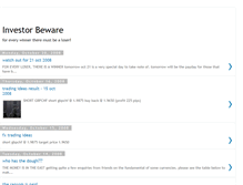 Tablet Screenshot of investorbeware.blogspot.com