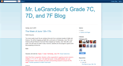 Desktop Screenshot of legrandeurgrade7cblog.blogspot.com
