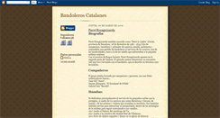 Desktop Screenshot of bandoreloscatalanes.blogspot.com