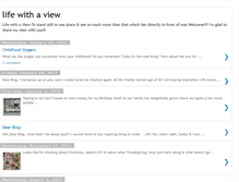 Tablet Screenshot of jill-lifewithaview.blogspot.com