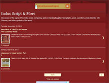 Tablet Screenshot of indusscriptmore.blogspot.com