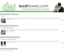 Tablet Screenshot of burstflowers.blogspot.com