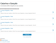 Tablet Screenshot of catarinaegoncalo.blogspot.com