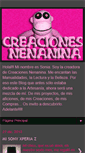 Mobile Screenshot of creacionesnenanina.blogspot.com