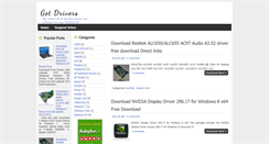 Desktop Screenshot of get-drivers.blogspot.com