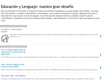 Tablet Screenshot of educaruclenguaje.blogspot.com
