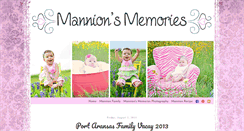 Desktop Screenshot of mannionmemories.blogspot.com