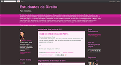 Desktop Screenshot of estudanteesdedireito.blogspot.com