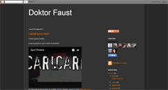Desktop Screenshot of doktorfaustblog.blogspot.com