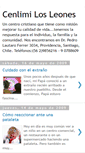 Mobile Screenshot of cenlimilosleones.blogspot.com