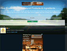 Tablet Screenshot of oca-brazil.blogspot.com